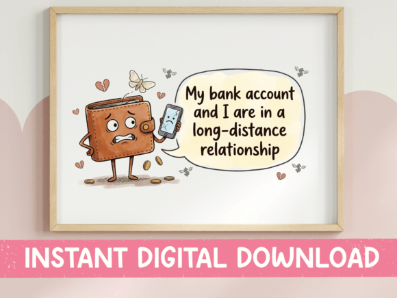 Download Funny Long Distance Bank Account Wallet - Distance Collection