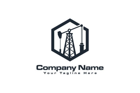Download Oil Mining Pump Business Logo Design. - Business logo Collection